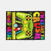 2年生のCkをクラッシュする準備ができて学校のビデオゲーム フリースブランケット (正面(横))