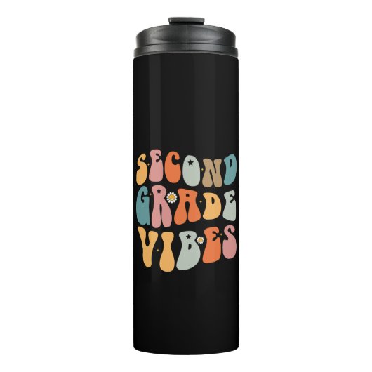 2年生のVibes新学期Groovy学校 タンブラー (正面)