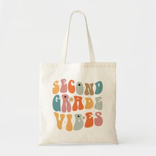 2年生のVibes新学期Groovy学校 トートバッグ (正面)