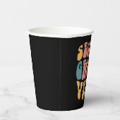 2年生のVibes新学期Groovy学校 紙コップ (右)