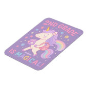 2年生は魔法の新学期ユニコーン マグネット (左側)