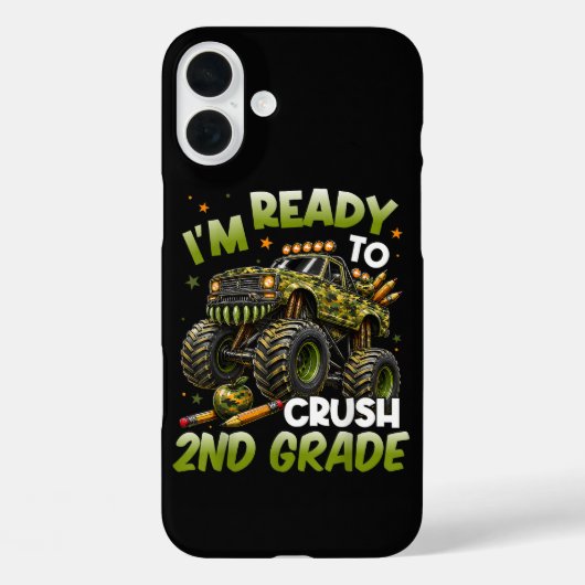 2年生をぶっ潰すぞ モンスタートラック Case-Mate iPhoneケース (裏面)