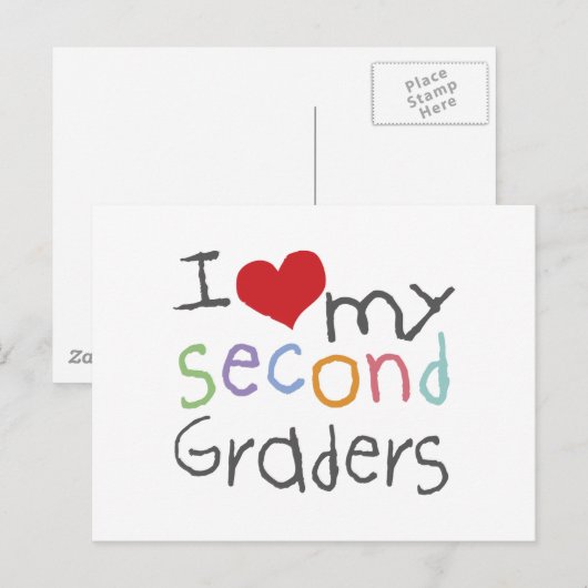 2年生を愛する ポストカード (正面/裏面)