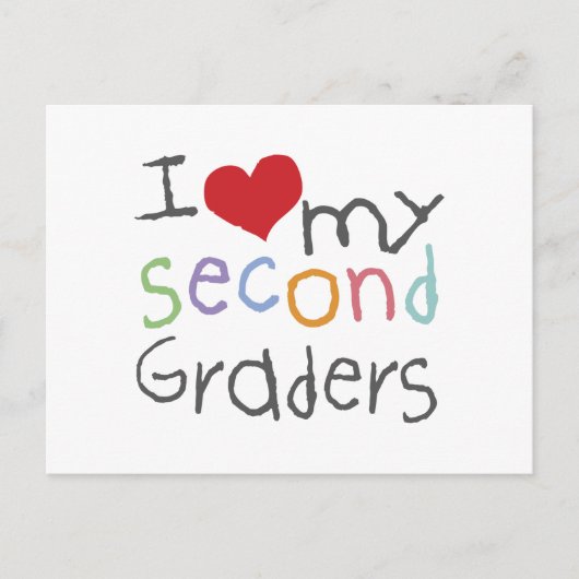 2年生を愛する ポストカード (正面)