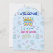 2年生クールの後学を治めよう 招待状 (裏面)