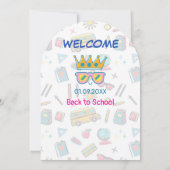 2年生クールの後学を治めよう 招待状 (裏面)