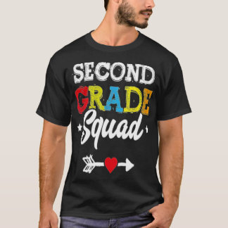 2年生スクワッド・先生・キッズ・フ最高のリー Tシャツ