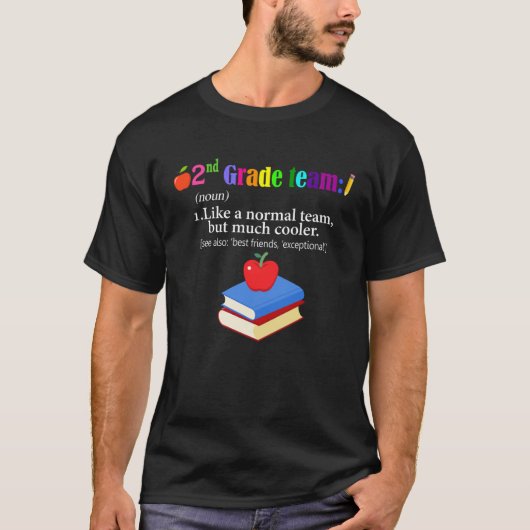 2年生チーム定義コスチューム 二年生担任 Tシャツ (正面)