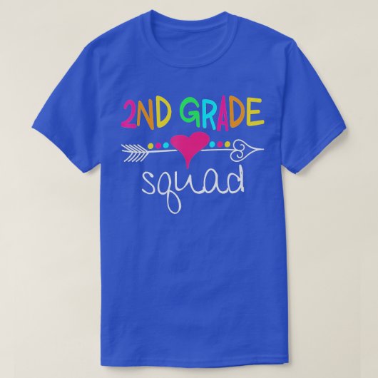 2年生チーム第2先生学生チーム戻るT Tシャツ (デザイン正面)
