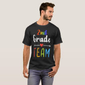 2年生チーム第2先生学生チーム戻るT Tシャツ (正面フル)