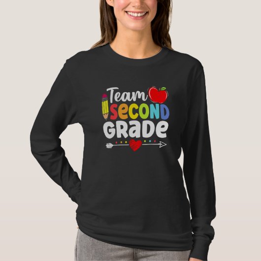2年生チーム 二年生の新学期 2年生 Tシャツ (正面)