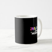 2年生チーム 夢のチーム 先生 生徒 帰校 コーヒーマグカップ (正面右)
