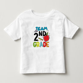 2年生チーム 2年生スクワッド 教師へのプレゼント トドラーTシャツ