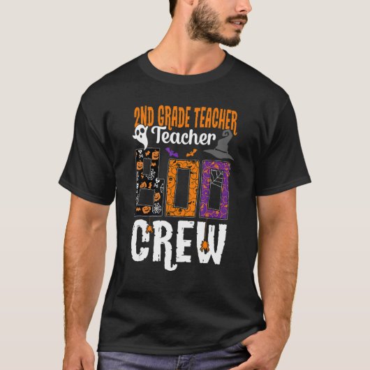 2年生ブークルー先生学生ハロウィーン費用 Tシャツ (正面)