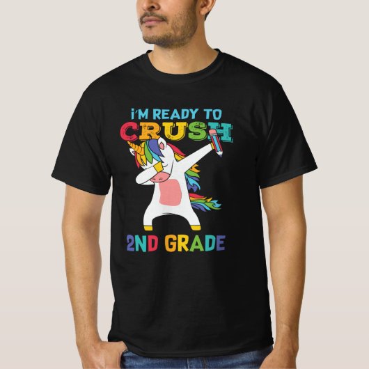 2年生ユニコーン初登校ギフト Tシャツ (正面)