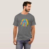 2年生レインボーライトボルト幸せな1日目 Tシャツ (正面フル)