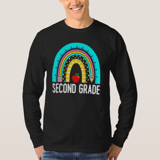 2年生レインボー先生チーム2年生チーム Tシャツ (正面)
