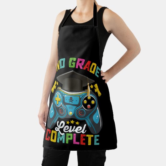 2年生レベルの完全卒業ゲーミングゲーマー エプロン (インサイチュ)