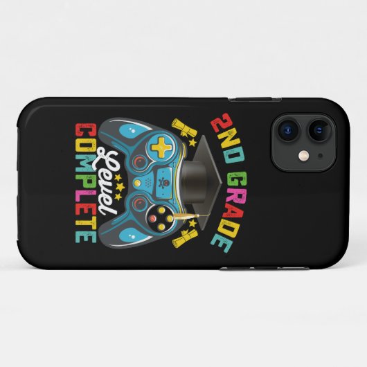 2年生レベルの完全卒業ゲーミングゲーマー Case-Mate iPhoneケース (裏面(横))