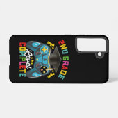 2年生レベルの完全卒業ゲーミングゲーマー SAMSUNG GALAXYケース (裏面横)