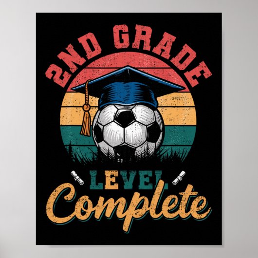 2年生レベル完全サッカー少年の女の子最終日 ポスター (正面)