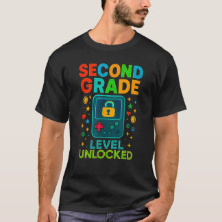 2年生レベル解除ゲーマーCkトゥースクールコン Tシャツ