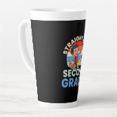 2年生先生が2年生に直進 カフェラテマグ (左アングル)