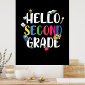 2年生先生こんにちは2年生 ポスター (キッチン)