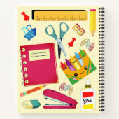 2年生先生の学校用品ノートブック ノートブック (裏面)