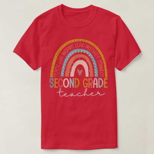 2年生先生ラヴ教えボホレインブ Tシャツ (デザイン正面)