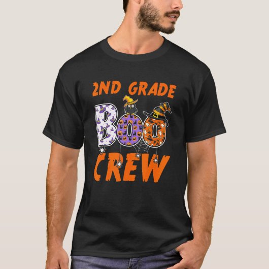 2年生先生学生ハロウィーン2年生B Tシャツ (正面)