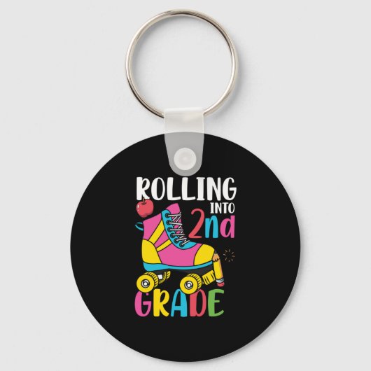 2年生先生転がから2年生へ キーホルダー (正面)