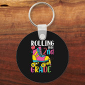 2年生先生転がから2年生へ キーホルダー (正面)