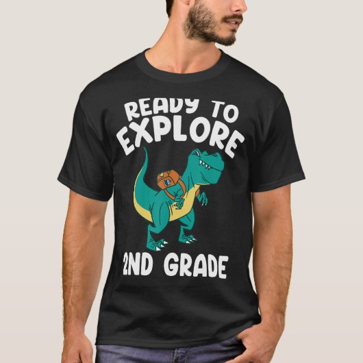 2年生新学期レックスの探索の準備完了 Tシャツ (正面)