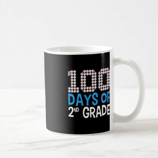 2年生日スポーツ100日目の100 コーヒーマグカップ (右)