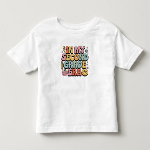 2年生時代 2年生の先生 バックプリント トドラーTシャツ