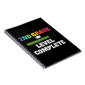 2年生段階の完全なビデオゲーマー卒業生ギフト ノートブック (右側)