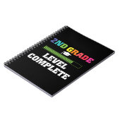 2年生段階の完全なビデオゲーマー卒業生ギフト ノートブック (左側)