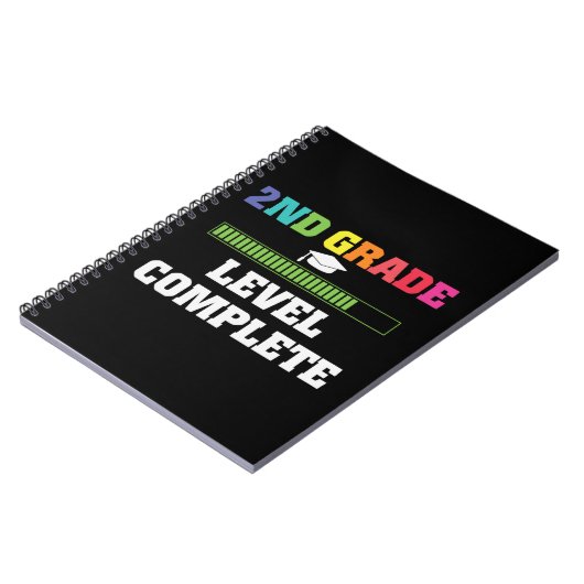 2年生段階の完全なビデオゲーマー卒業生ギフト ノートブック (左側)