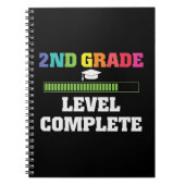2年生段階の完全なビデオゲーマー卒業生ギフト ノートブック (正面)