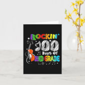 2年生100日目の100日少年ギル カード (黄色い花)