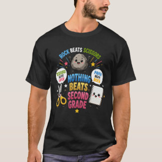 2年生 じゃんけん 教室 学ぶ A Tシャツ