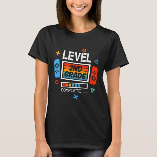 2年生 最終日の学校ビデオ Tシャツ (正面)