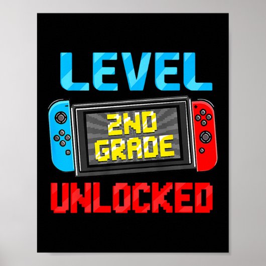 2年生 unlocked Ck はじめての登校日 ボーイ ポスター (正面)