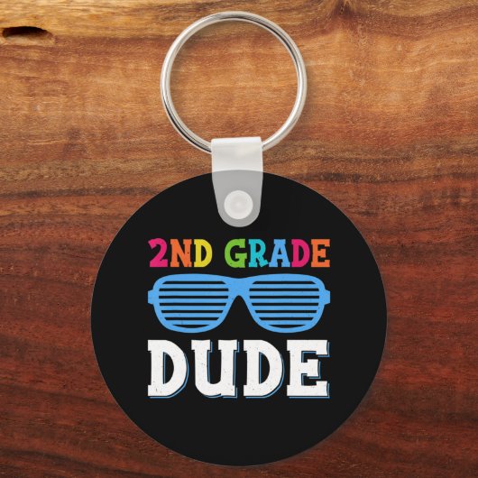 2年生Dude 2年生先生戻る キーホルダー (正面)