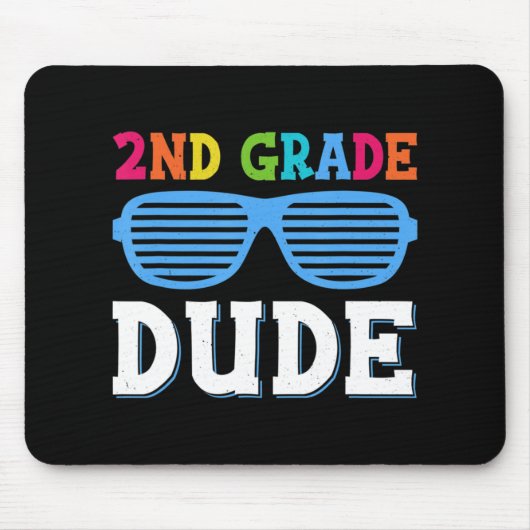 2年生Dude 2年生先生戻る マウスパッド (正面)