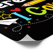 2年生I先生来新学期少年 ポスター (角)