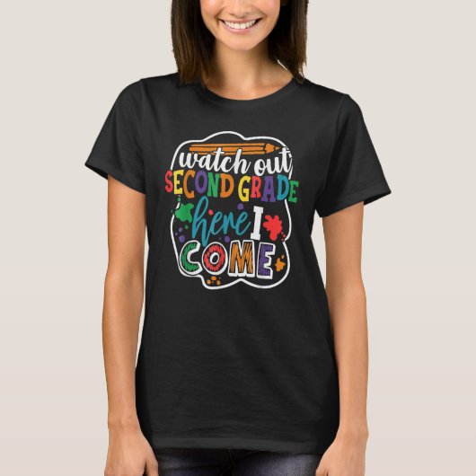 2年生I新学期ボーイ来 Tシャツ (正面)