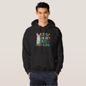 2年生No Prob – ラマ先生学生Scに戻る パーカ (正面フル)