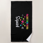 2年生Teacher Shirtsスクールチーム2年生 ビーチタオル (正面)